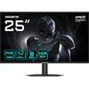 Gigabyte G25F2A Monitor Gaming 25 FHD - 1920 x 1080, 240Hz, 1ms, 300 cd/m², Display HDR 10, HDMI 2.0, DisplayPort 1.4