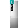HISENSE FRIGORIFERO COMBINATO HISENSE RB440N4ACA, Capacità netta totale 336 l, Rumorosità: 35 dB(A), 4 ripiani, Dimensioni: L 59,5 cm A 200,1 P 57,9 cm, Inox, Classe