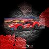 SHOWCASE LAB TECA IN PLEXIGLASS ACRILICO-SHOWCASE-TECA LEGO®42125-FERRARI 488 GTE AF CORSE 51