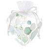 Ecoworld Cuori effervescenti al lime con sacchetto d'organza 30 g BIO