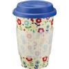 Baule Volante Fior di Loto Mug To Go con tappo in silicone 1 pezzo