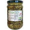 Baule Volante Fior di Loto Carciofi a spicchi sott'olio 1,6kg BIO