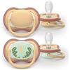 PHILIPS AVENT SUCCHIETTI AIR 0-6M GIORNO E NOTTE ARANCIONE 2 PEZZI