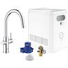 Grohe Rubinetto Cucina Grohe Blue Professional Starter Kit Cromo Bocca C con Doccetta Estraibile | 31325002 Cromo