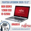 Fujitsu LifeBook S935 i5 5200U 8 GB 128 GB SSD IPS FULL HD Notebook GRADO B