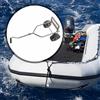 Carrello per rimorchio per barche, rimorchio portatile barche da pesca,