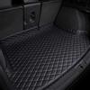 GLOWINGGOLD Auto Pelle Tappetini Bagagliaio per AUDI Q2 2017-2025, Impermeabile Antiscivolo AntiGraffio Auto Vasca Baule Tappeto Accessori(normal,Black)