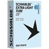 Schwalbe Camera d'aria SCV15L-EL EXTRA Light 28/34-622/630 IB Black 50 mm