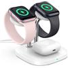 OEM Caricabatterie wireless per Apple Watch da 3,3 W - Compatibile con Apple Watch - Caricabatterie per AirPods Pro - Ricarica rapida senza adattatore