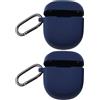 OEM Custodia protettiva in silicone per auricolari - blu scuro, resistente agli urti