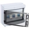 StarTech Scatola di derivazione solare - Scatola di derivazione fotovoltaica - 3 stringhe - 1000 V - Protezione contro i fulmini e le sovratensioni - Interruttore magnetotermico - Per camper e abitazioni off-grid