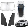 Karltys Parasole per Lexus NX NX250 NX350 NX350h NX450h+ 2022-2025 Accessori, spesso 210T NX Parabrezza Parasole e Finestra Laterale Anteriore Coperture, Scudo Auto Pieghevole Protezione UV Ray