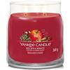 Yankee Candle Red Apple Wreath Media pple Wreath Candela Profumata Giara Signature