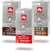 ILLY | 150 Capsule Compatibili Nespresso Assortite, Intenso, Classico, Brasile C