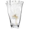 VALENTI & CO. Vaso in Vetro con placca in Argento Laminato Anniversario h cm 28