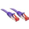 Lindy Cavo di rete Lindy Cat.6 S/FTP Kabel, viola, 3m [47825]
