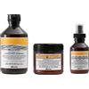 Davines Kit Nourishing Shampoo + Balsamo + Keratin Sealer capelli secchi
