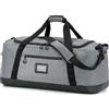 TUGUAN Borsone da Viaggio Grande XL 100 Litri Borsa da Weekend per Uomo Donna 76 cm Morbida Bagaglio per Viaggi Sport e Trasporto di Attrezzatura da Baseball e da Calcio, Grigio