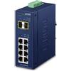 PLANET Switch di rete PLANET IP30 Industrial L2/L4 8-Port Gestito Gigabit Ethernet [10/100/1000] Blu (IP30 - 10/100/1000T + 2-Port 100/1000X SFP Managed 8-Port, Managed, L2/L4, Warranty: 36M) [IGS-4215-8T2S]