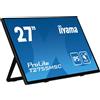iiyama ProLite T2755MSC-B1 Monitor PC 68,6 cm (27") 1920 x 1080 Pixel Full HD LED Touch screen Da tavolo Nero [T2755MSC-B1]