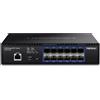 Trendnet TL2-F7120 switch di rete Gestito 1U Nero [TL2-F7120]