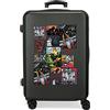 Star Wars Galactic Team Valigia media nera 46x65x23 cm ABS rigido Chiusura a combinazione laterale 70L 3 kg 4 Doppie ruote