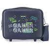 Movom Game Over Nececer Adattabile Blu 29 x 21 x 15 cm Rigido ABS 9,14 L 0,8 kg, blu, Taglia unica, Necessità adattabile