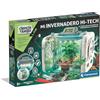 Clementoni - Serra tecnologica - Kit botanico per bambini - Sperimenta con il giardinaggio e la scienza - Controllo della temperatura Umidità e della luce - Display LCD - A partire da 8 anni - 55562