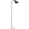 L'Oca Nera Lampada da Terra con Base in Marmo H160 cm