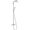 hansgrohe Croma E Colonna doccia 280 1 getto con termostatico Ecostat E per vasca, cromo, 27687000