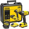 STANLEY Avvitatore a Impulsi Stanley FatMax SFMCF800C2K-QW 18V 1.5Ah