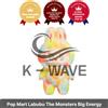 PopMart Labubu The Monsters Big Into Energy Series-Rock The Universe Vinyl Doll