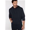 Tezenis Felpa Con Cappuccio Soft Touch Uomo Blu