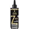 Gliss Schwarzkopf - Gliss - Cura Riparazione Express 7 Secondi - Ultimate Repair - Capelli Secchi e Abbassati - Brillantezza e Resistenza - Cheratina Liquido e Siero Perla Nera - 200 ml