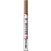 Maybelline New York, 2 in 1 Penna e Gel Sopracciglia, Per Sopracciglia Piene e Naturali, Tenuta Fino a 24 Ore, Waterproof, Formula Vegana, Build A Brow, Tonalità: Soft Brown