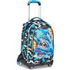 TROLLEY SEVEN SJ GANG JACK 8 RUOTE METAL DRAGON BOY