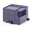 B-LINE carrello contenitore su ruote BOBY con 2 cassetti H 31,5 cm - B12PZ