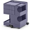 B-LINE carrello contenitore su ruote BOBY con 2 cassetti H 52,5 cm - B22PZ