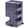 B-LINE carrello contenitore su ruote BOBY con 4 cassetti H 73,5 cm - B34PZ