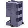 B-LINE carrello contenitore su ruote BOBY con 5 cassetti H 73,5 cm - B35PZ