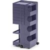 B-LINE carrello contenitore su ruote BOBY con 6 cassetti H 94,5 cm - B46PZ