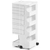 B-LINE carrello contenitore su ruote BOBY con 7 cassetti H 94,5 cm - B47B