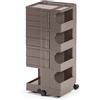 B-LINE carrello contenitore su ruote BOBY con 7 cassetti H 94,5 cm - B47CM