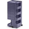 B-LINE carrello contenitore su ruote BOBY con 7 cassetti H 94,5 cm - B47PZ