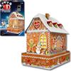 Ravensburger - Puzzle 3d Casetta Di Pan Di Zenzero Night Edition | Puzzle 3d Per Adulti E Bambini A Partire Dagli 6 Anni | Modellismo Da Costruire Adulti Di 216 Pezzi | Regalo Bambino 6 Anni E Più