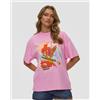 Rip Curl T-shirt Da Donna Rip Curl Wave Crest Heritage Tee
