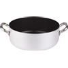 AGNELLI Casseruola Bassa Antiaderente con 2 Maniglie Inox D 40 cm