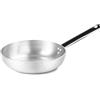 AGNELLI Padella svasata alta Alluminio con 1 Manico Inox D 24 Cm