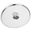 AGNELLI Coperchio Aluinox 3ply con Pomolo Acciaio Inox D 36 cm