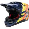 Alpinestars Supertech M10 TLD Edition 25 Casco da motocross, multicolore, XL (61/62)